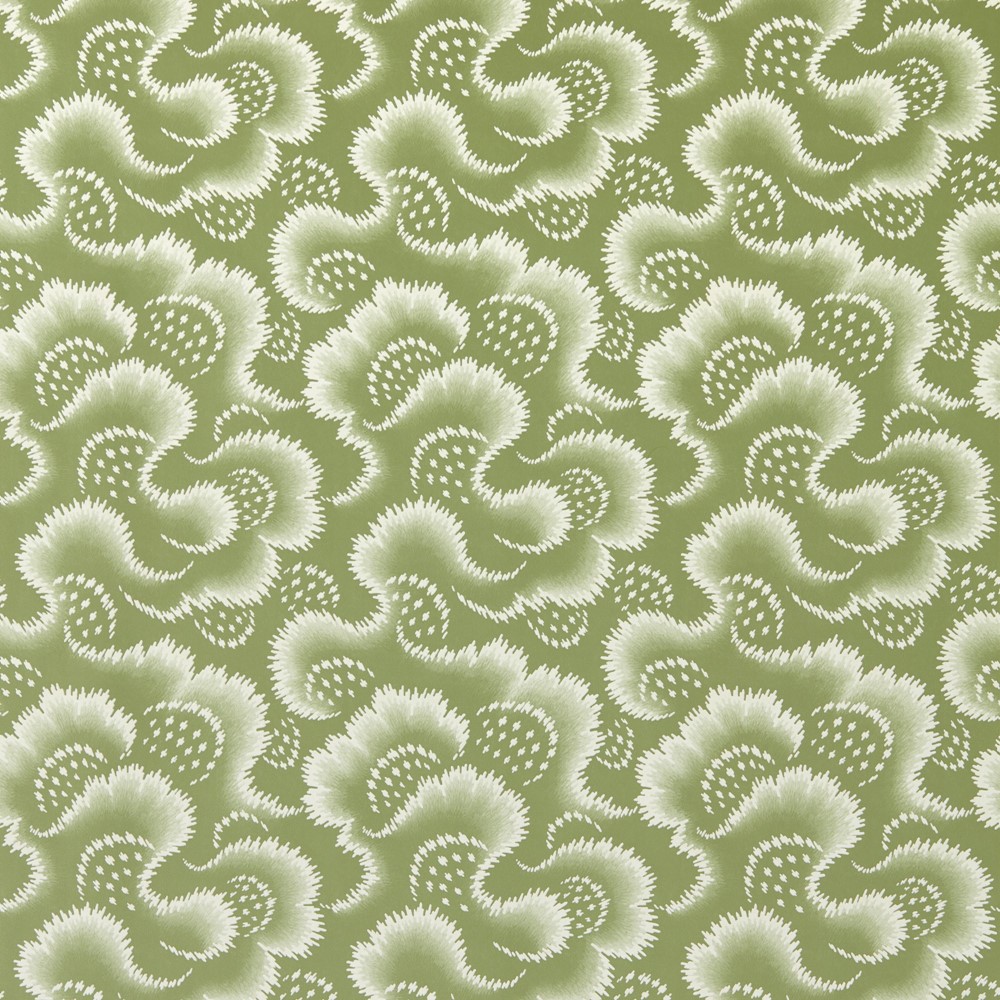 Ludaix Wallpaper 113150 by Harlequin x Henry Holland in Matcha Green